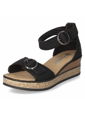 rieker Sandalette in schwarz