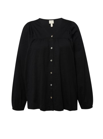 Ulla Popken Shirt in schwarz