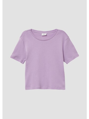 s.Oliver T-Shirt in 4719_lavendel