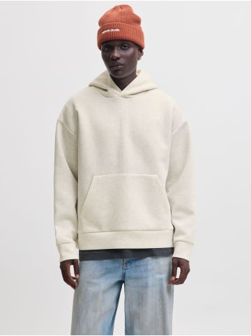 Jack & Jones Kapuzenpullover in White Melange