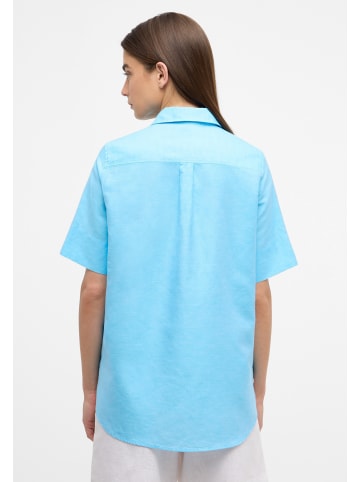 Eterna Bluse LOOSE FIT in azurblau