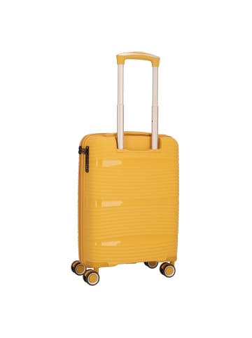 D&N Travel Line 4200 4 Rollen Kabinentrolley S 55 cm in yellow