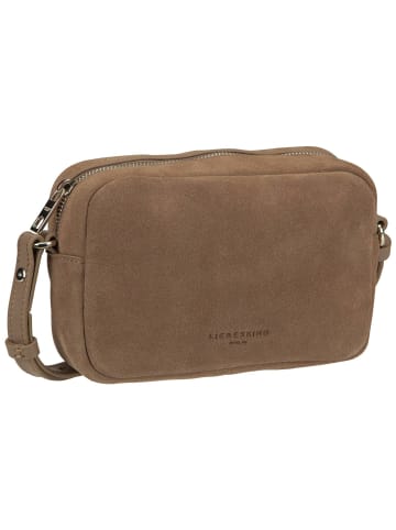 LIEBESKIND BERLIN Bodybag Ella Camera S Suede in Neutral Gray