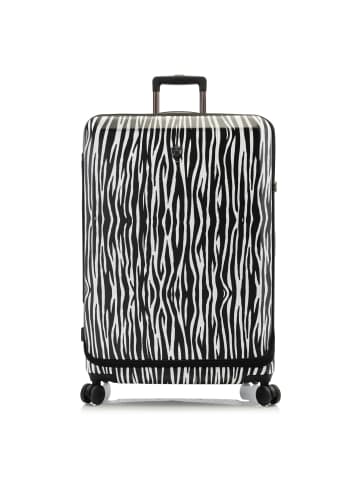 Heys EZ Fashion 4 Rollen Trolley L 76 cm mit Dehnfalte zebra
