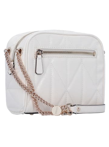 Guess Aldina Mini Bag Schultertasche 18 cm in off white