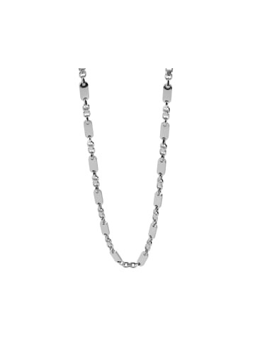 Adeliás Adeliás Unisex Edelstahl Halskette in silber