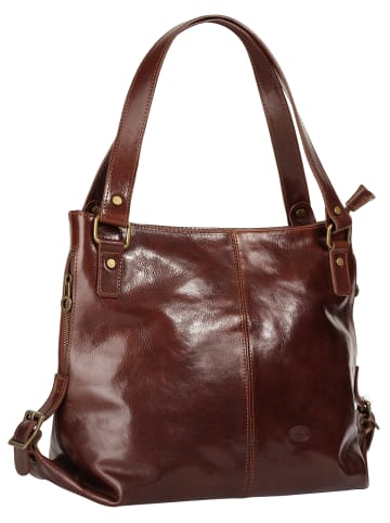 piké Shopper echt Leder in braun