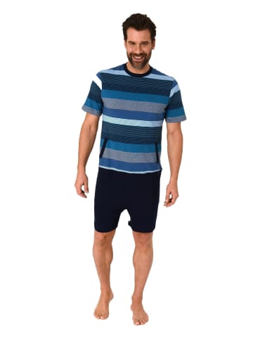 NORMANN Pflegeoverall kurzarm Reißverschluss - 62715 in türkis