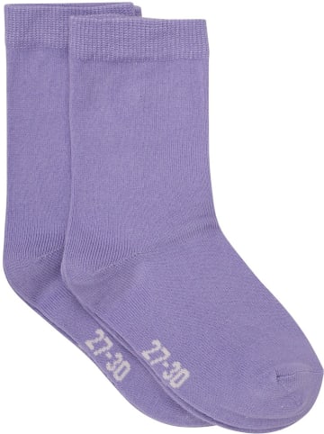 Minymo Kinder Socken "Ankle Sock (2-Pack)" in Lila