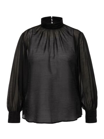 Ulla Popken Bluse in schwarz