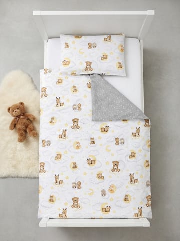 TupTam Kinder Bettwäsche 2-Teilig in weiß Modell 5