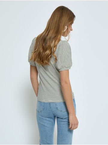 minus T-Shirt in Cloud Dancer Stripe