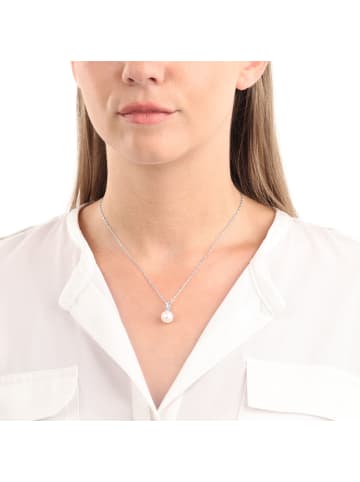 Amor Kette mit Anhänger Silber 925, rhodiniert in Silber
