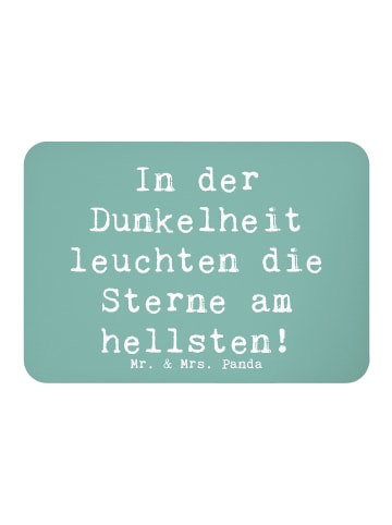 Mr. & Mrs. Panda Kühlschrankmagnet Spruch Angst vor Dunkelheit ü... in Meeresbrise