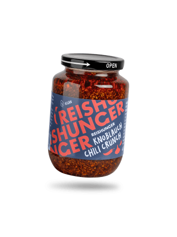 Reishunger Knoblauch Chili Crunch, 455g