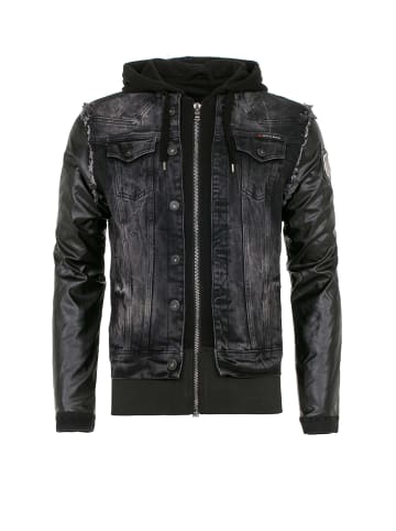 Cipo & Baxx Jeansjacke in Black