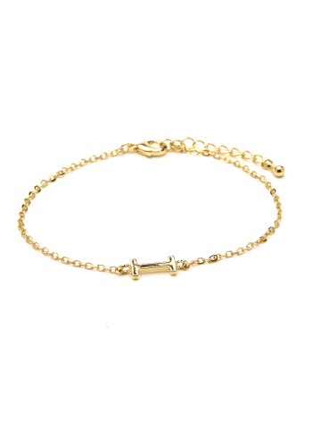 Luxenter Armband Alphabet mit 18 Karat Gold-Finish – ALPHABET