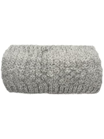 styleBREAKER Strick Stirnband in Hellgrau-Grau