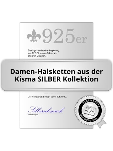 KISMA Halskette 925 Sterling Silber ca. 50cm