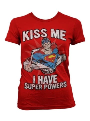 Superman Shirt in Rot