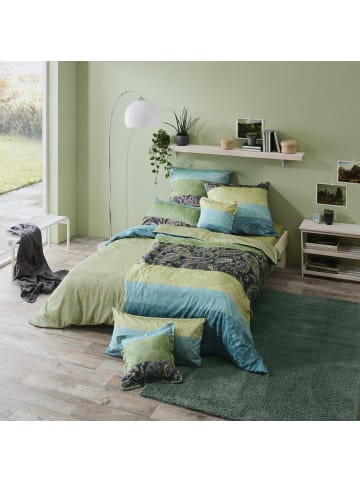 Erwin Müller Mako-Satin Kissenbezug in grün