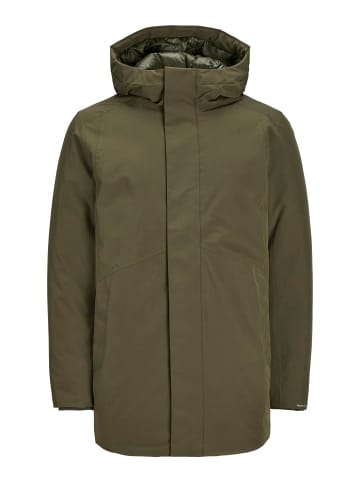 JACK & JONES PLUS Parka in Grape Leaf