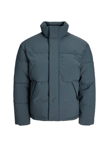 Jack and Jones JJESOHO Puffer Collar AW26 SN in Taubenblau