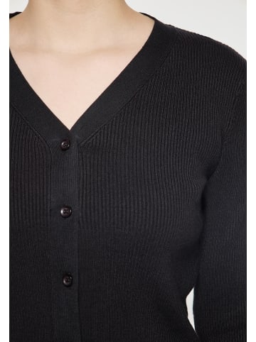 usha BLACK LABEL Damen Cardigan in Schwarz