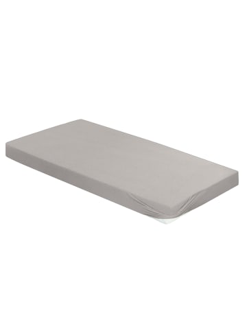 Irisette Spannbetttuch Jersey Vesuv in silber