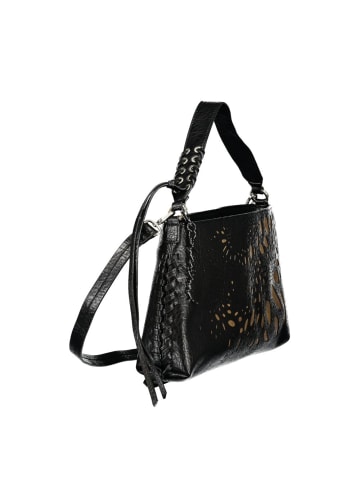 Desigual Schwarz Damen Tasche aus Polyurethan