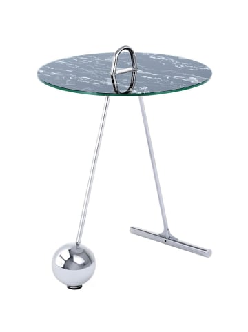 Kayoom Beistelltisch Pendulum in silber - schwarz
