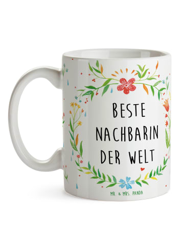 Mr. & Mrs. Panda Keramiktasse Nachbarin mit Spruch in Keine Angabe