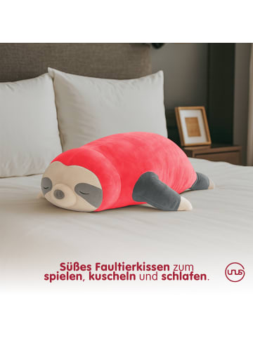 UNUS Faultier Kissen in Pink