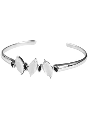 Adeliás Edelstahl Armband in silber