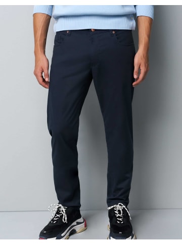 Meyer Chino M5 Slim in marine