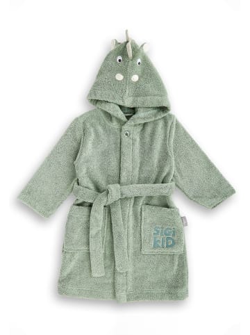 Sigikid Bademantel in dunkelgrün