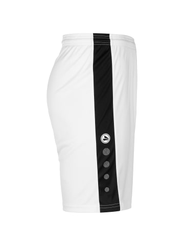 Jako Trainingsshorts Striker in weiß / schwarz