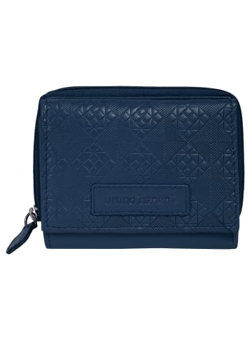 Bruno Banani Geldbörse echt Leder in blau