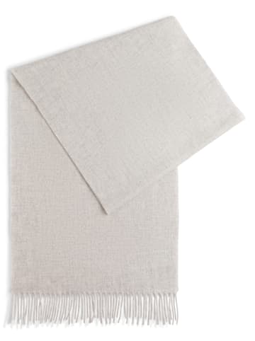 Marie Lund Pure Cashmere Schal in hellgrau - 0001