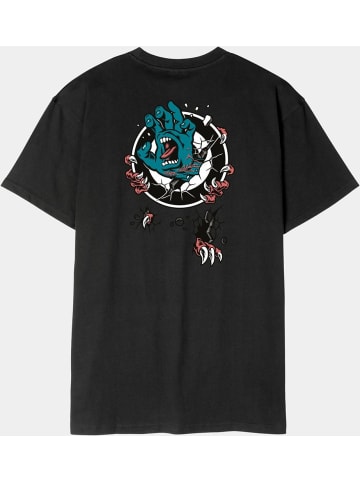 Santa Cruz T-Shirt "Roskopp Screaming Target T-Shirt" in Schwarz