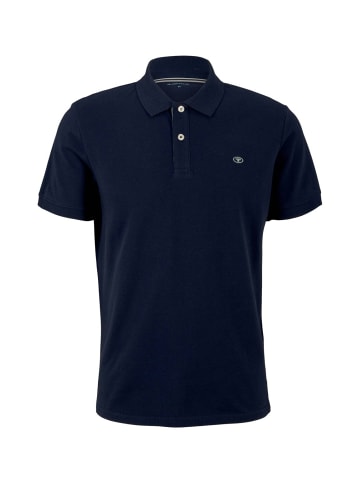 Tom Tailor Poloshirt BASIC CONTRAST in Blau