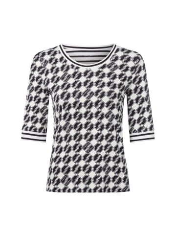 MARC CAIN SPORTS  Langarmshirt in ecru marine