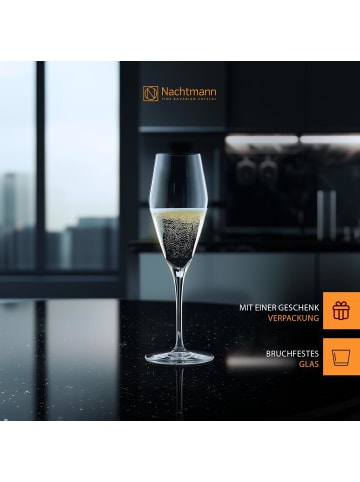 Nachtmann 4er Set Champagnergläser ViNova 280 ml in transparent