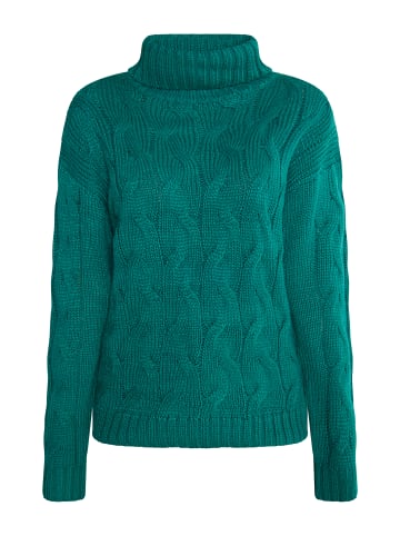 myMo Strickpullover in Grün