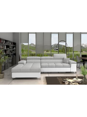 MF Design Ricky Recamiere Links in Grau -  (L) 205 x (B) 281 x (H) 88 cm