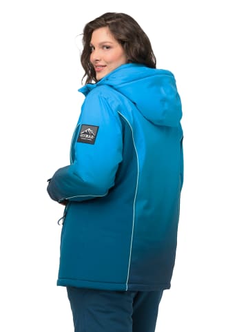 Ulla Popken Funktionsjacke in helles azurblau