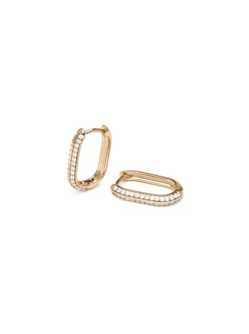Luxenter Ohrringe Moer mit 18 Karat Goldfinish – MOER
