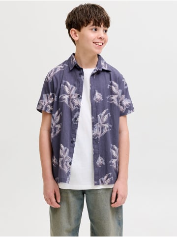 JACK & JONES Junior Hemd in Odyssey Gray
