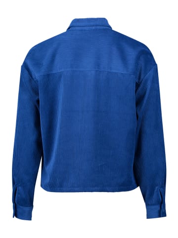 BETTY & CO Overshirt mit Kragen in Royal Blau