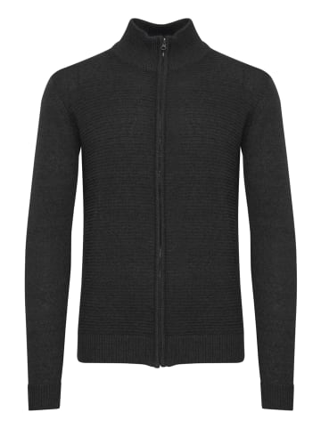 INDICODE Strickjacke IDRickert 35422MM Strickjacke aus Feinstrick in grau melange
